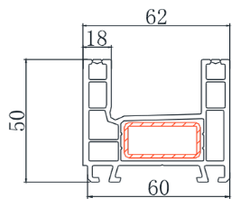 80 Sliding Outer Frame
